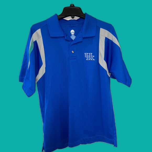 NCAA University Kentucky Wildcasts Polo UK KA Inc.M - Picture 1 of 1